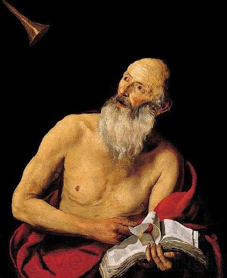 Hendrick van Somer St Jerome Germany oil painting art